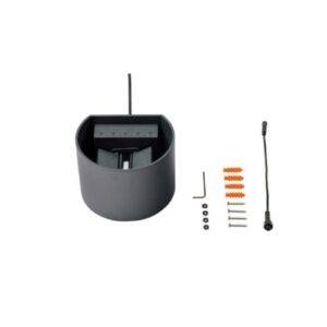 Kinkiet Goura Czarny