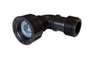 Kolektor - kolano PE 1" GZ GW