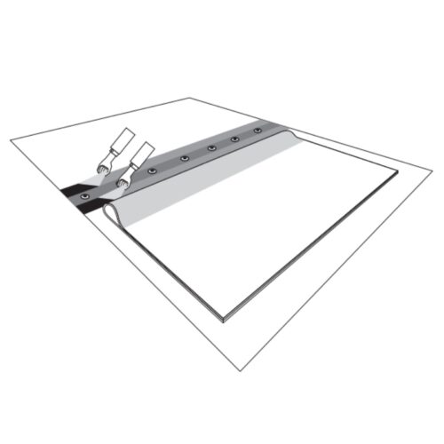 QuickSeam RMA taśma do mocowania mechanicznego EPDM - mb - obrazek 2