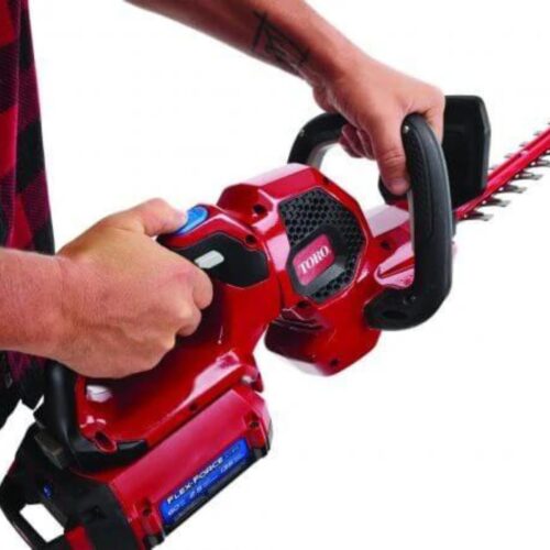 Akumulatorowe nożyce do żywopłotu TORO