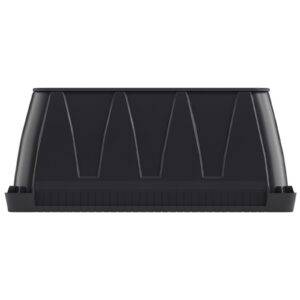 Skrzynka zaworowa prostokątna Jumbo BERGO Black