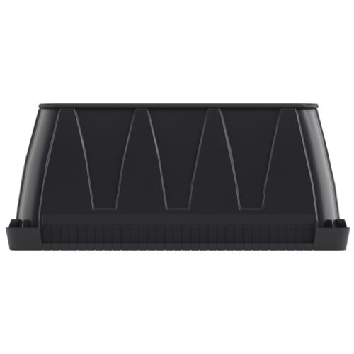 Skrzynka zaworowa prostokątna Jumbo BERGO Black