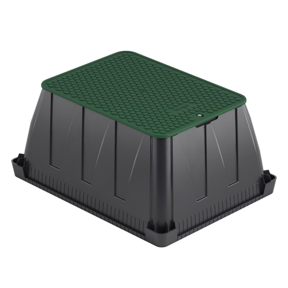 Skrzynka zaworowa prostokątna Jumbo BERGO Fresh Green
