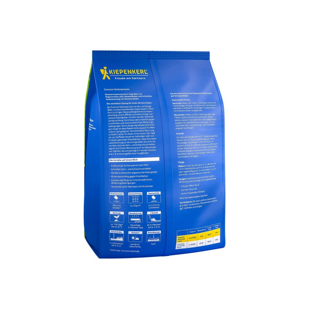 Kiepenkerl Profi-Line Premium mieszanka traw do regeneracji trawnika 4 kg