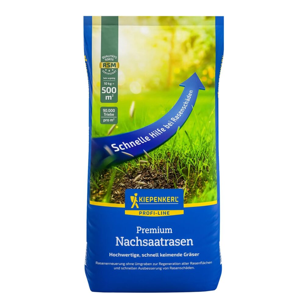 Mieszanka traw Kiepenkerl Profi-Line Premium do dosiewu i regeneracji trawnika 10 kg